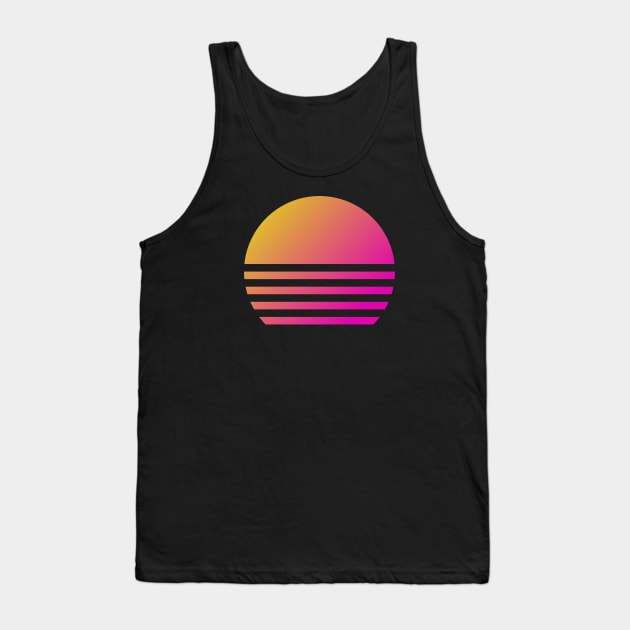 80s Sun Tank Top by Rubikia